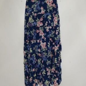 Nuggles Floral Ruffle Skirt Size Medium